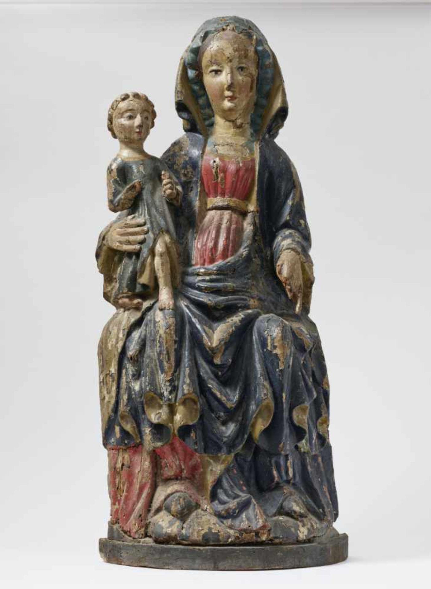 Enthroned Madonna with Child