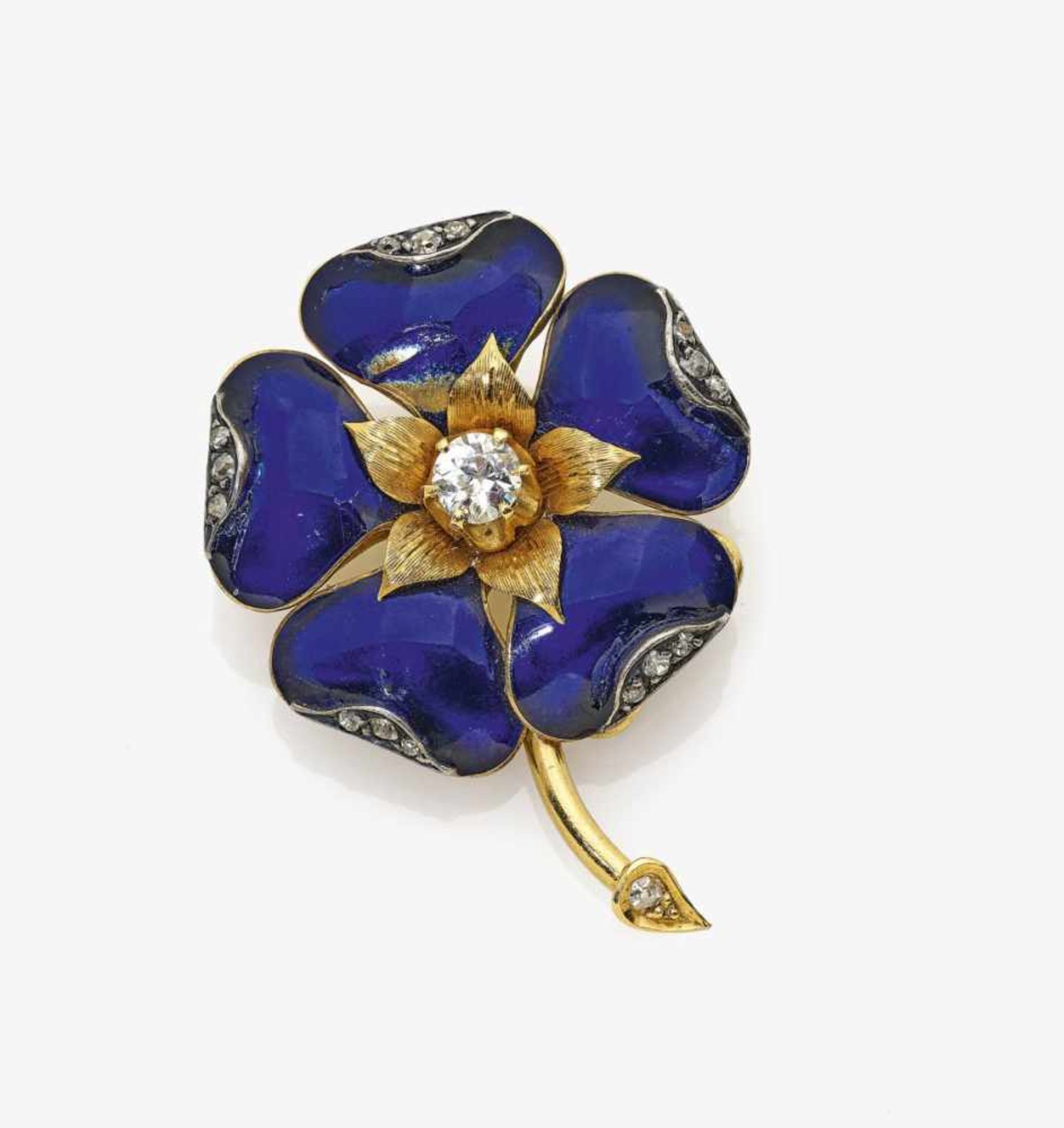 A Pansy Brooch