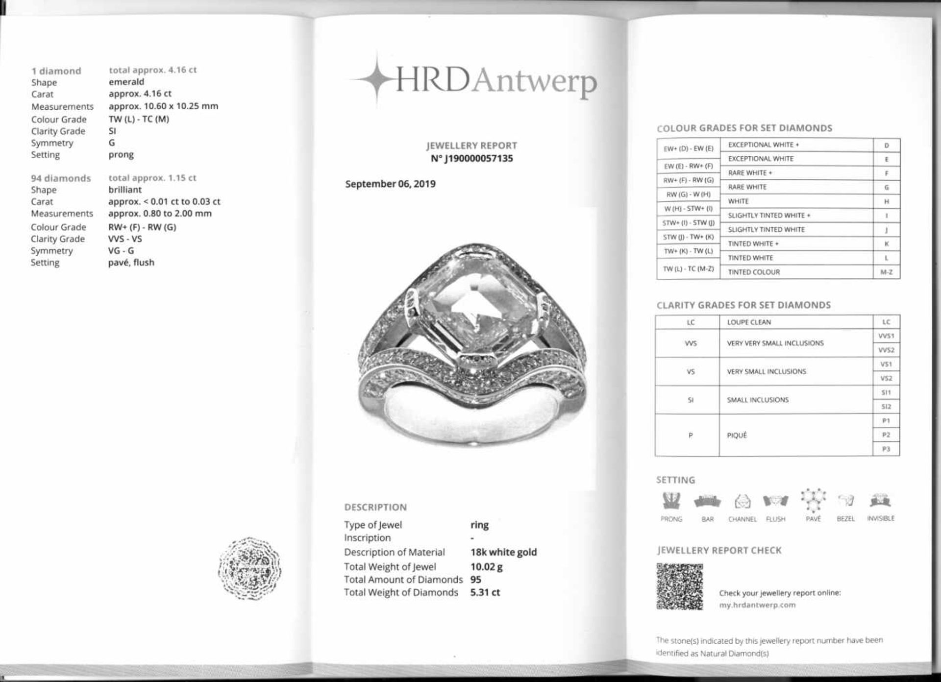 A Diamond Cocktail Ring - Bild 4 aus 4