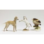 "Junge Amsel", "Springendes Pferdchen" und "Bedlington Terrier"