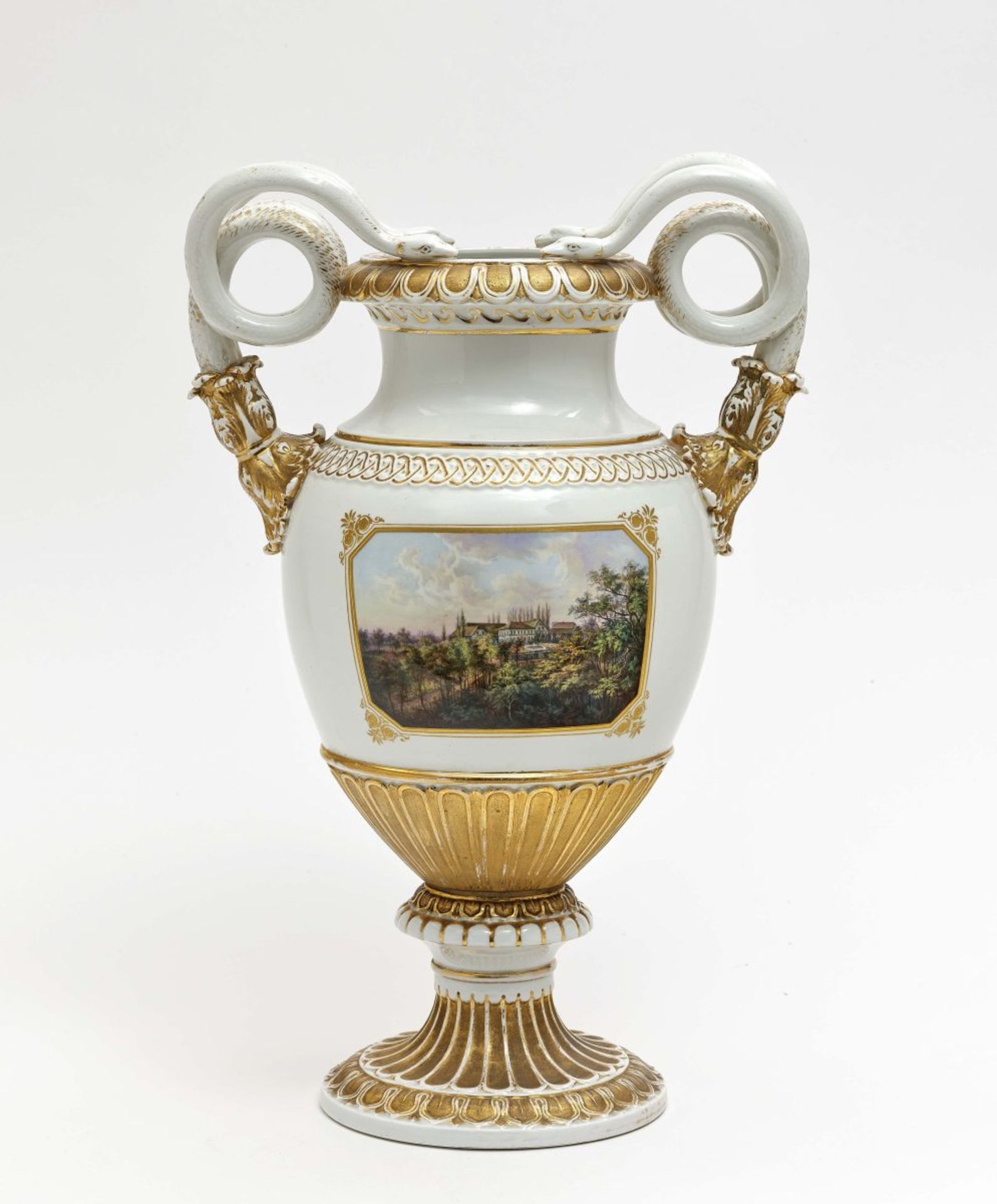 Schlangenhenkelvase