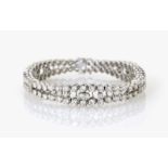 Elegantes Cocktail-Brillanten-Armband