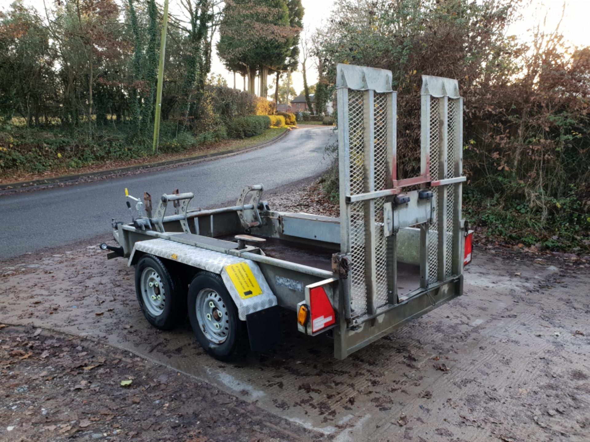 Indespension AD2000 8x4 Mini Digger Plant Trailer - Image 2 of 8