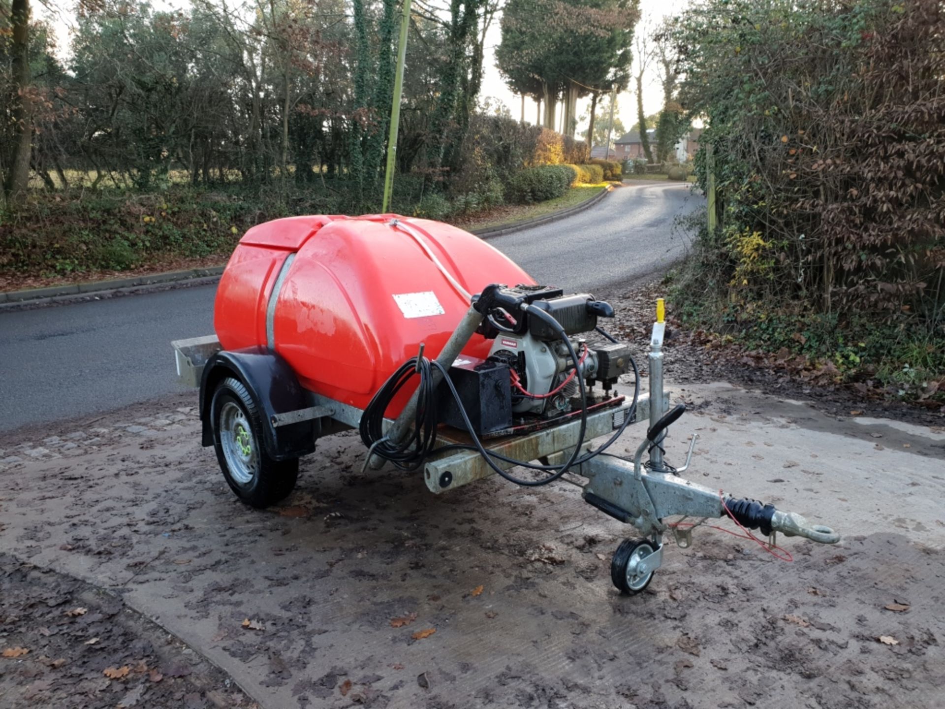 2016 Western Pressure Washer 1100ltr Bowser