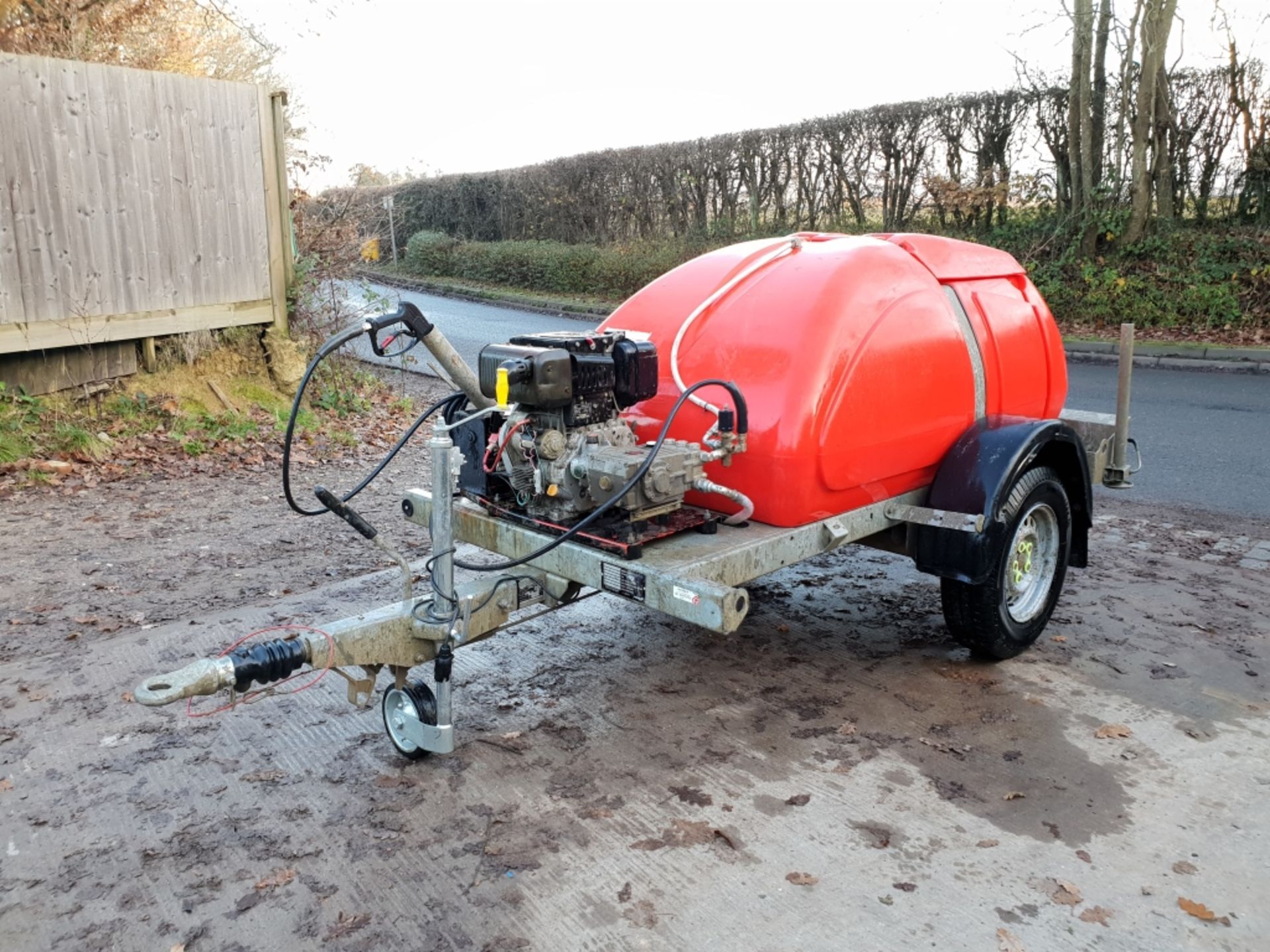 2016 Western Pressure Washer 1100ltr Bowser - Image 4 of 8