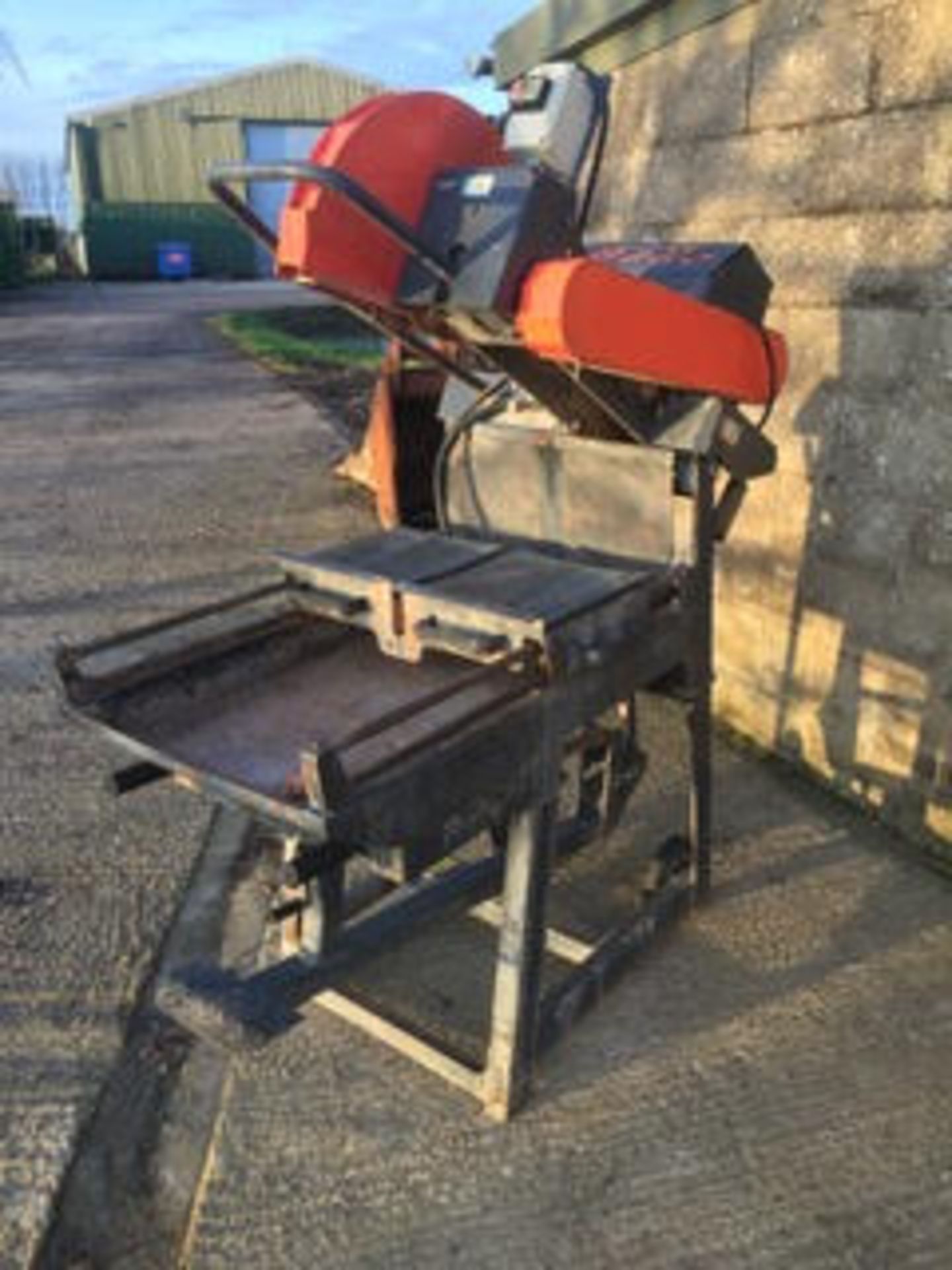 BELLE 450 DIAMOND BRICK SAW 110V GWO