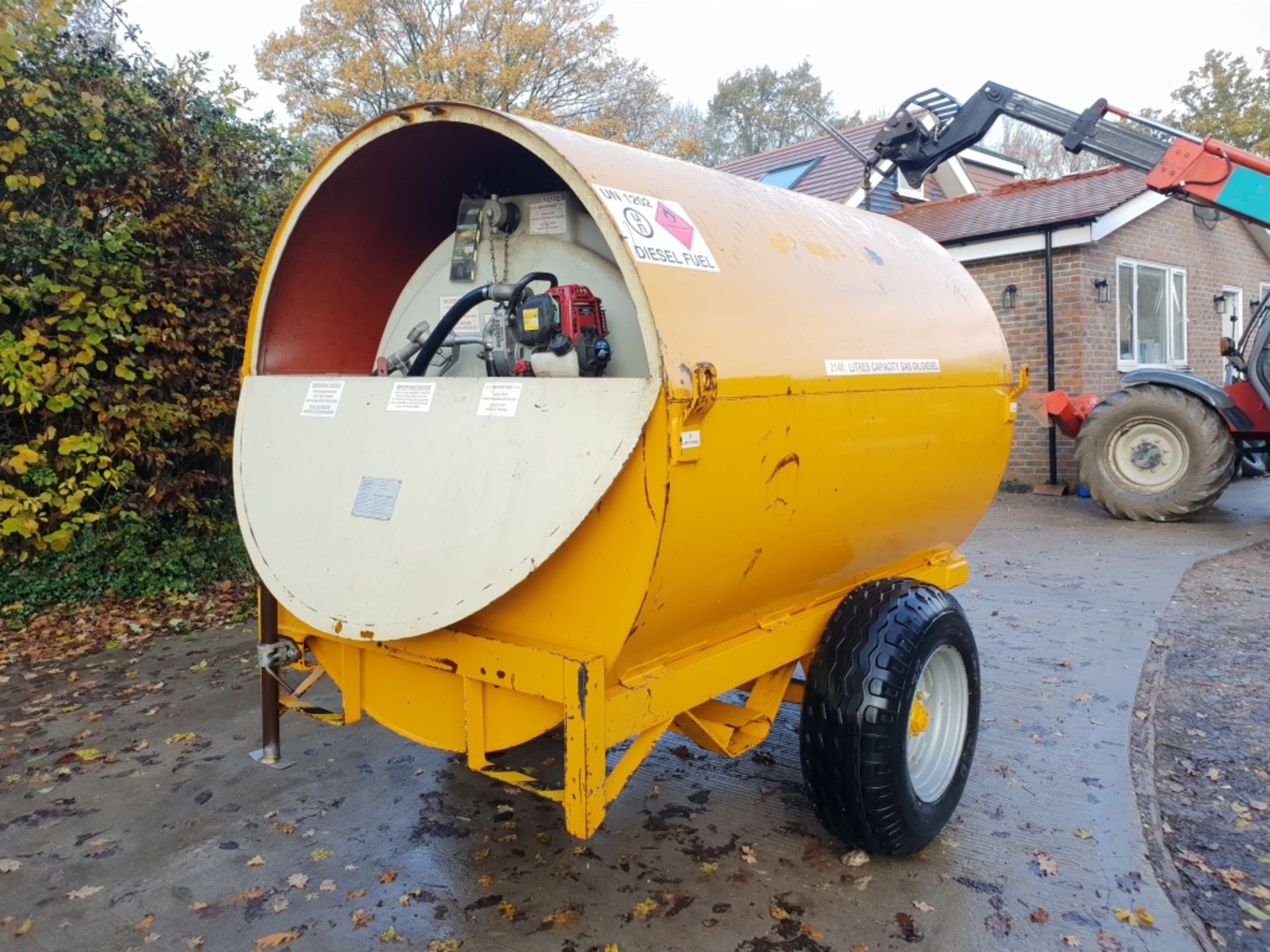 Trailer Engineering 2140ltr Bunded Diesel Bowser - Image 6 of 8