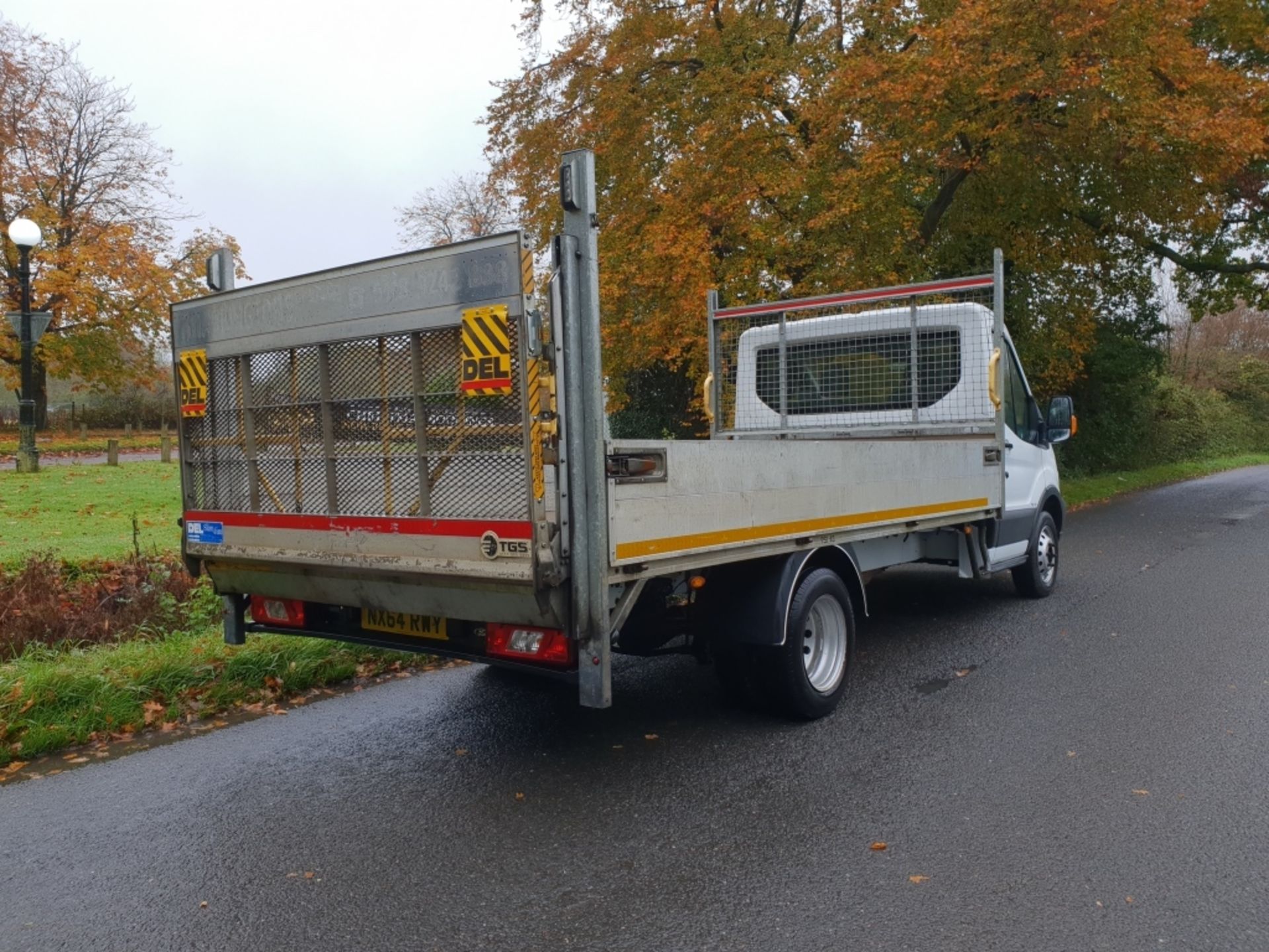 2014 Ford Transit Dropside Truck with Tail lift - Image 2 of 11