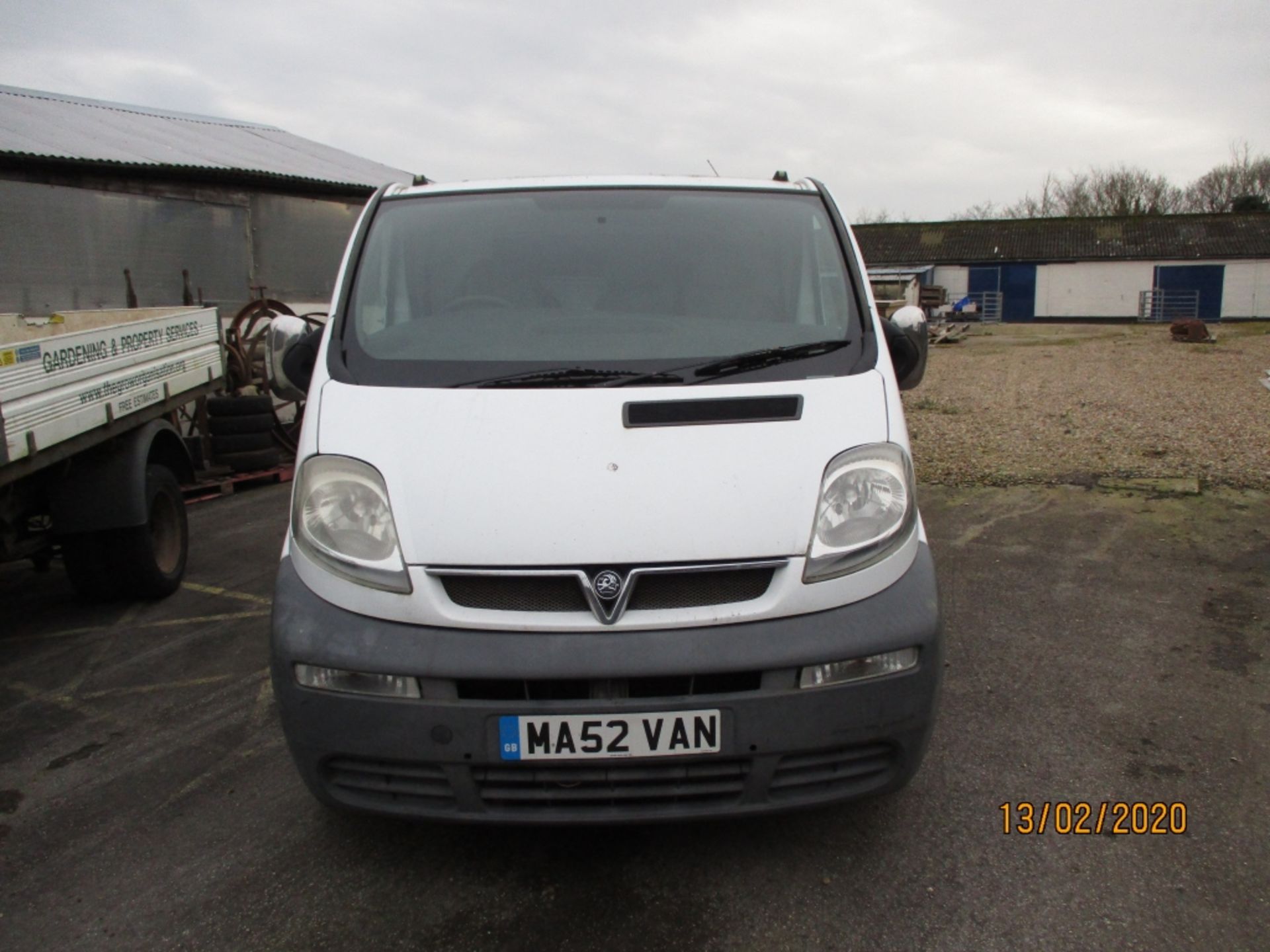 2002 Vauxhall Vivaro Van - Image 8 of 8