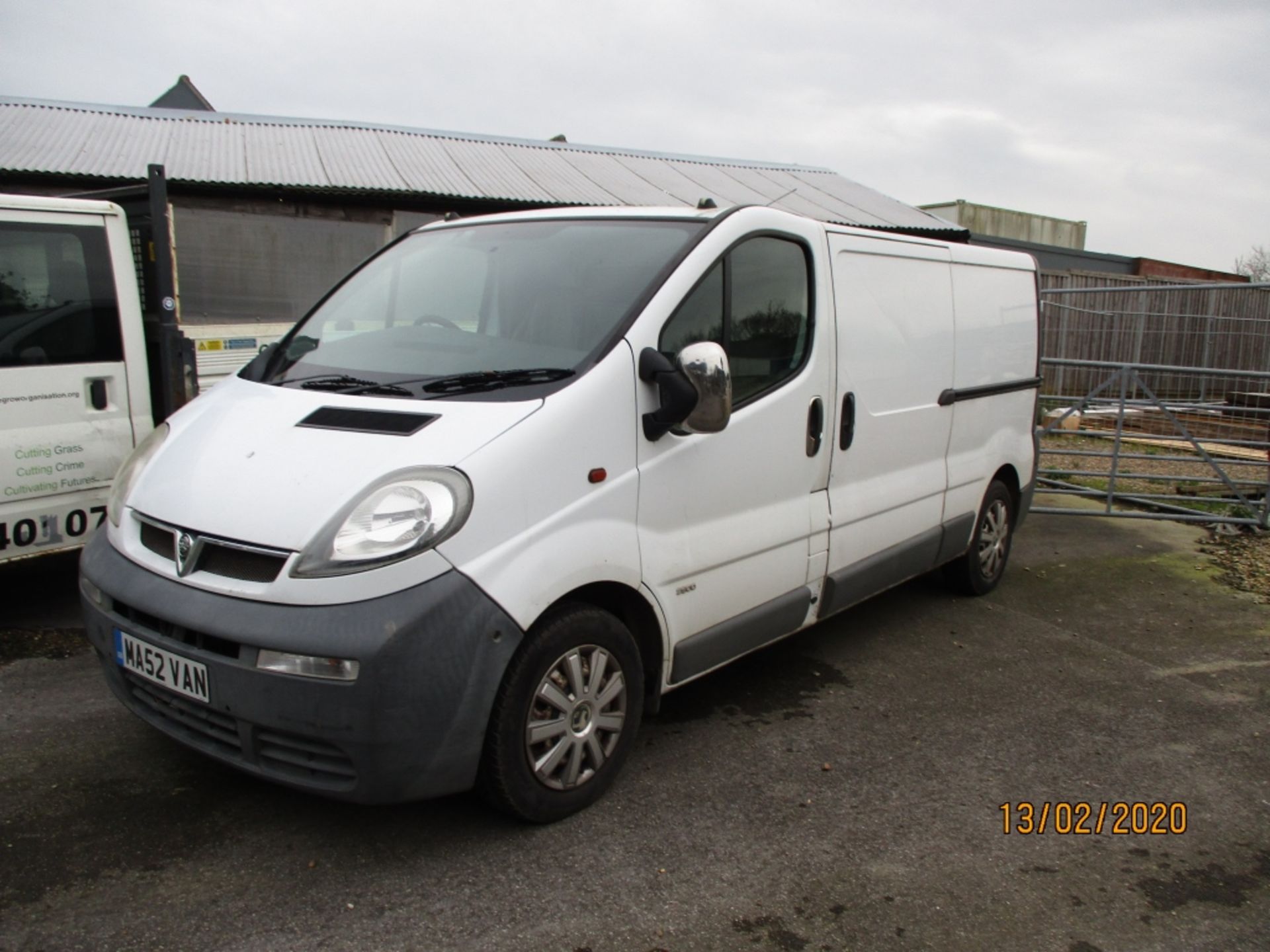 2002 Vauxhall Vivaro Van - Image 7 of 8