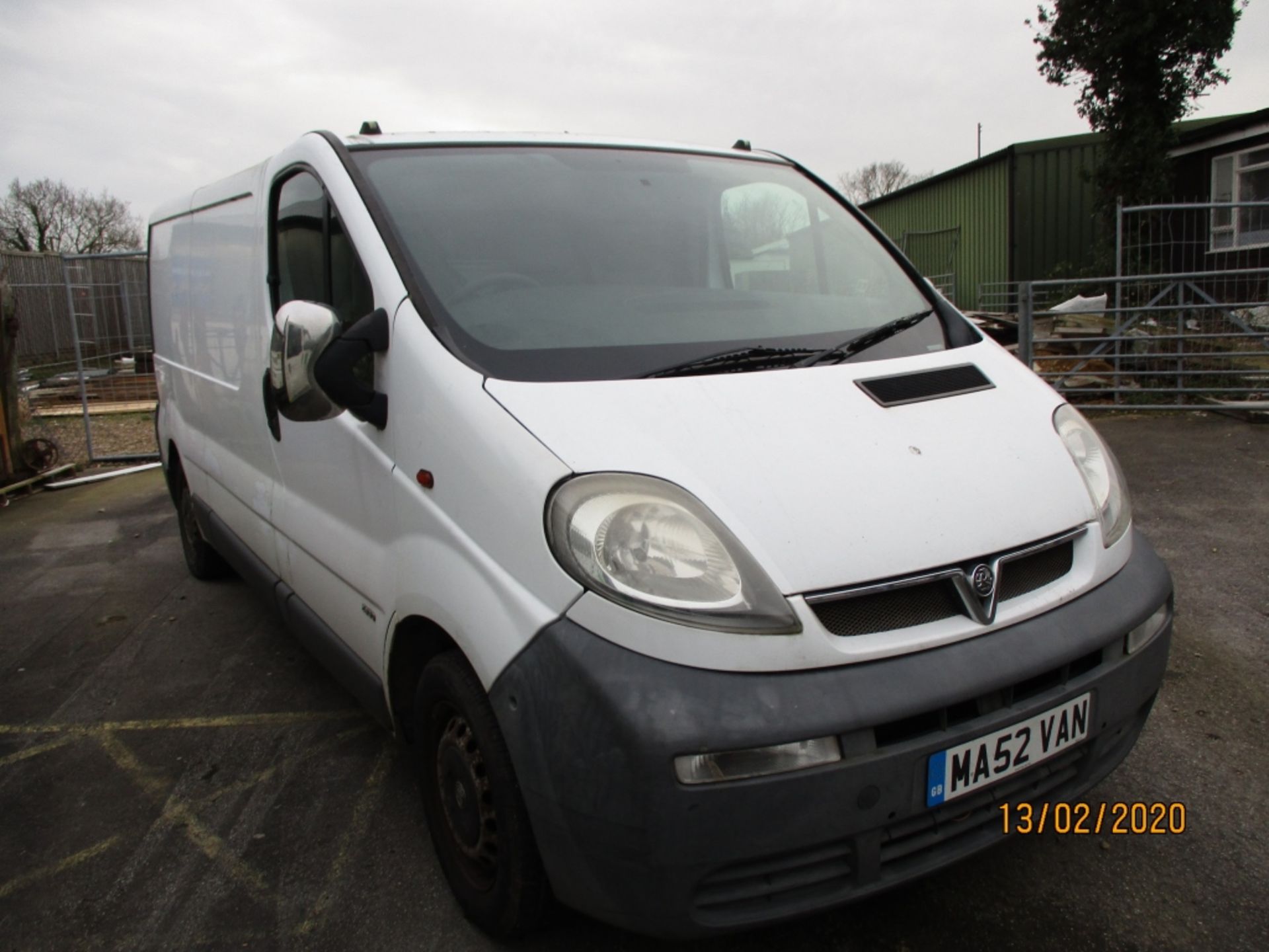 2002 Vauxhall Vivaro Van