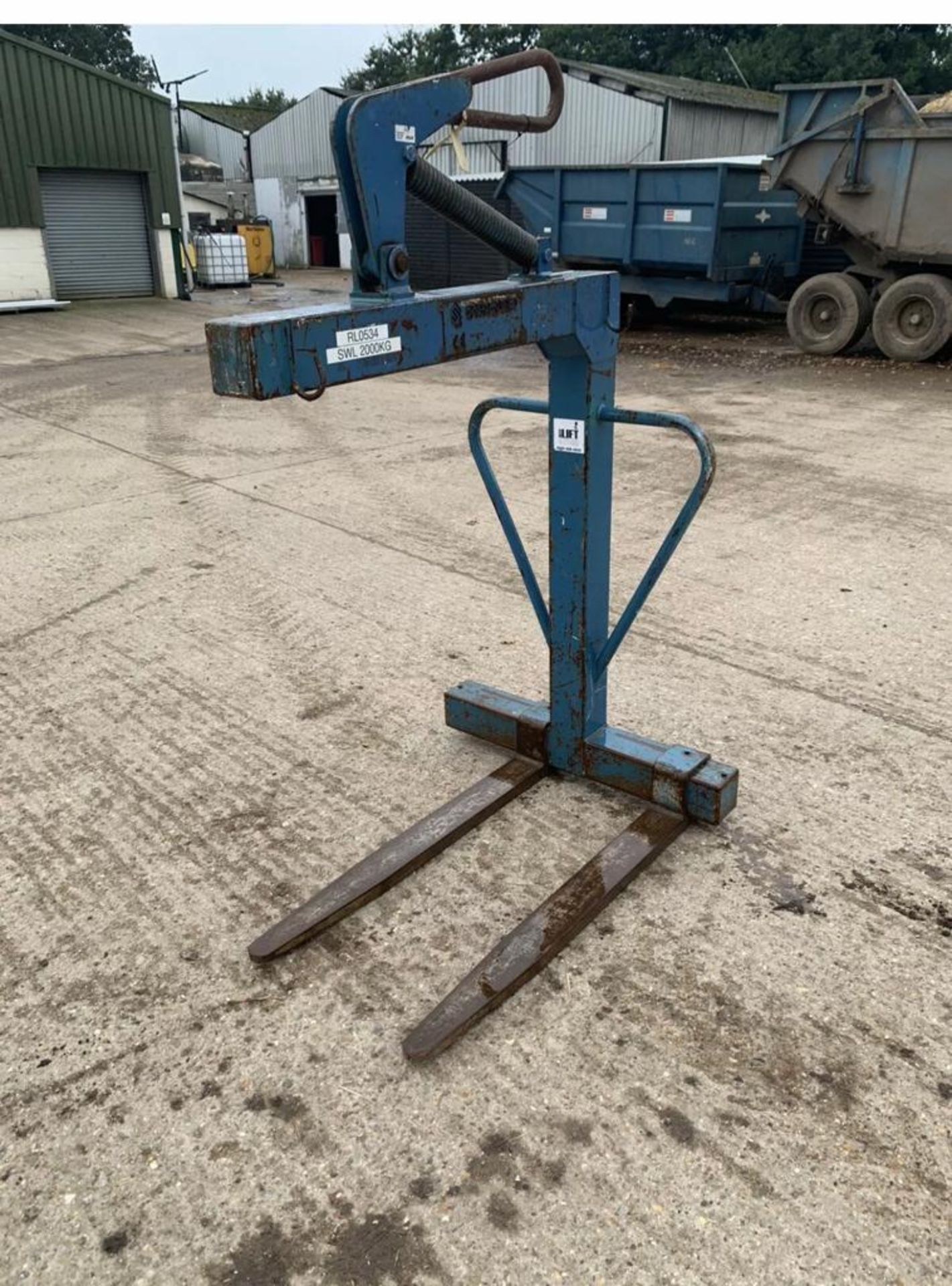 HIAB OR CRANE PALLET TINES - Image 2 of 3