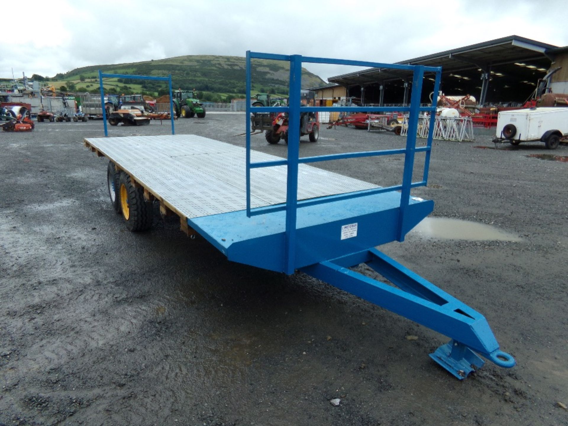 18FT BALE TRAILER - Image 6 of 6