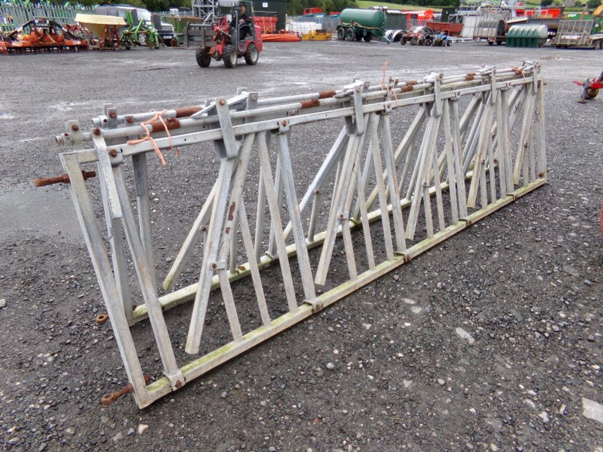 2 CATTLE FEED BARRIERS - Image 3 of 3