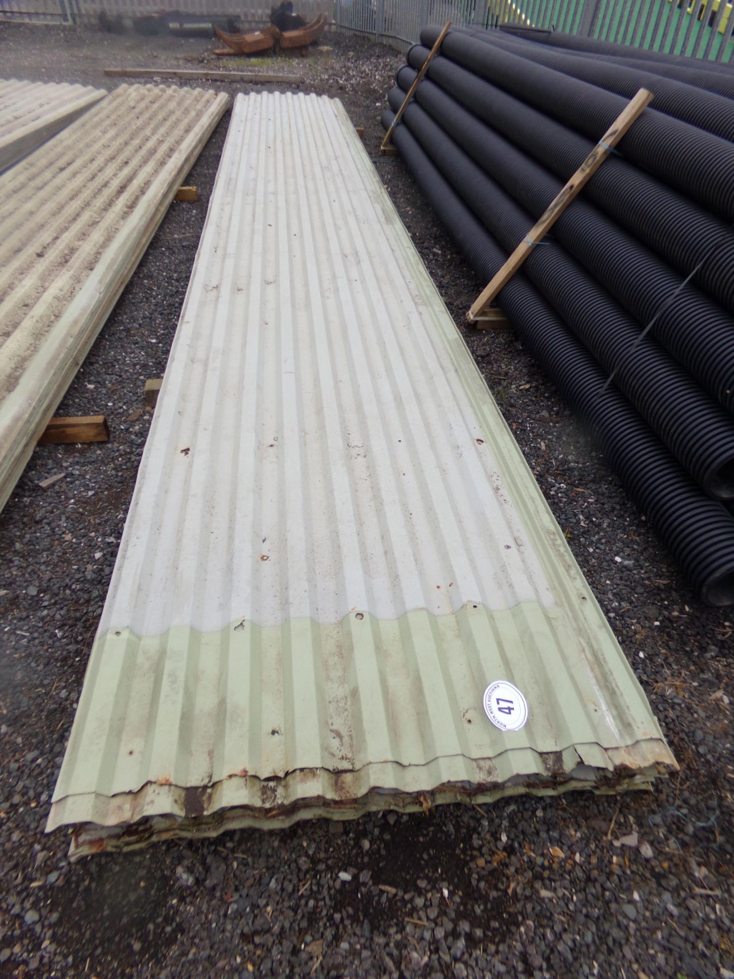 QUANTITY OF ROOFING SHEETS (NO VAT)