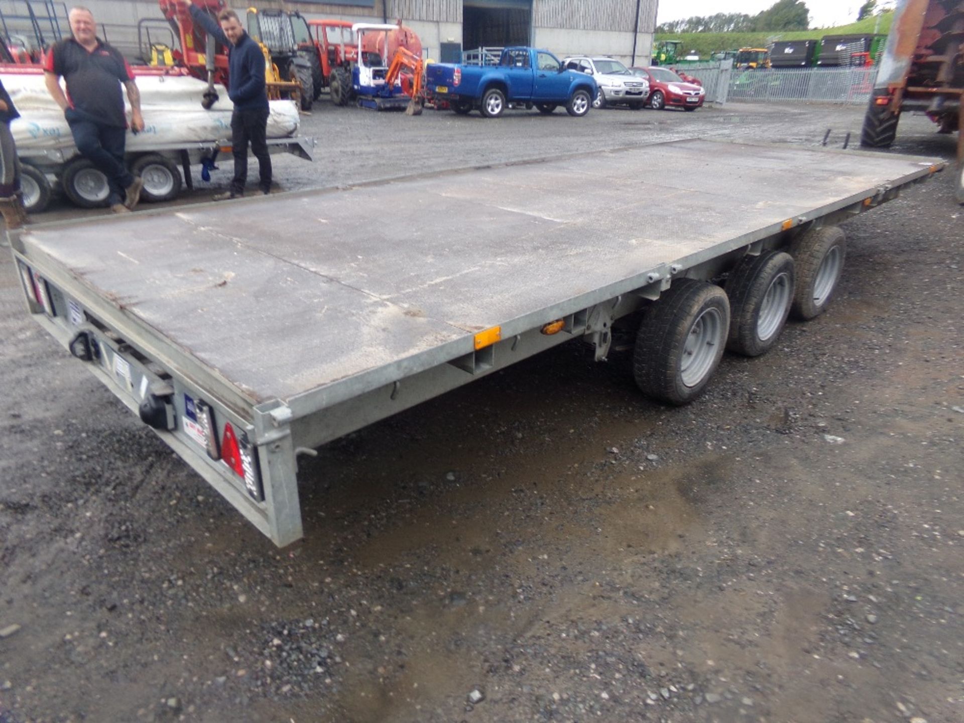 IFOR WILLIAMS FLATBED TRAILER (+VAT) - Bild 2 aus 5