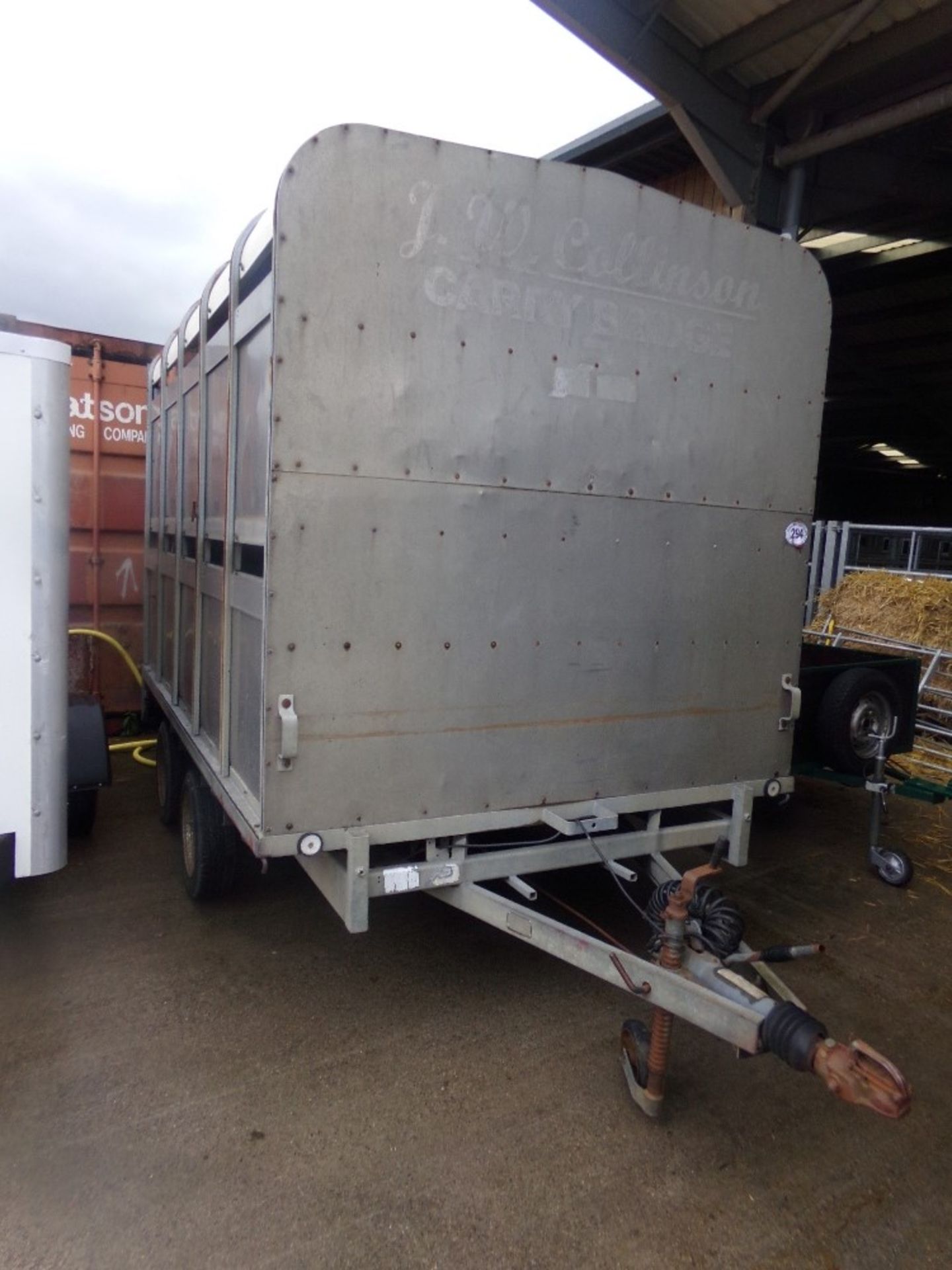 IFOR WILLIAMS 10FT CATTLE TRAILER (+VAT) - Bild 3 aus 3