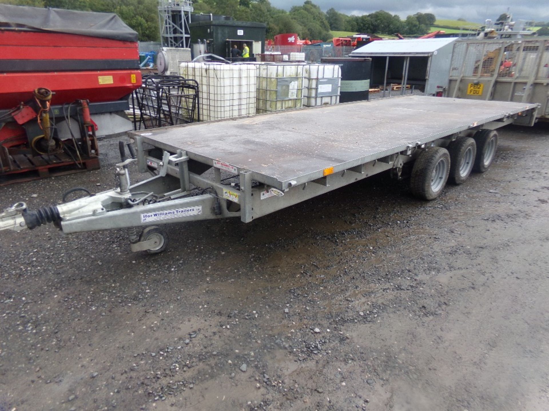 IFOR WILLIAMS FLATBED TRAILER (+VAT) - Bild 3 aus 5