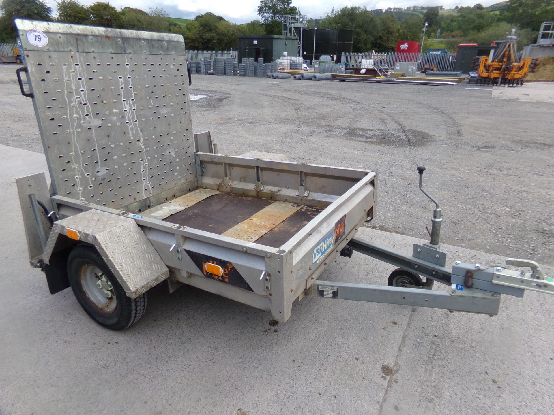 2 WHEEL PLANT TRAILER (NO VAT)