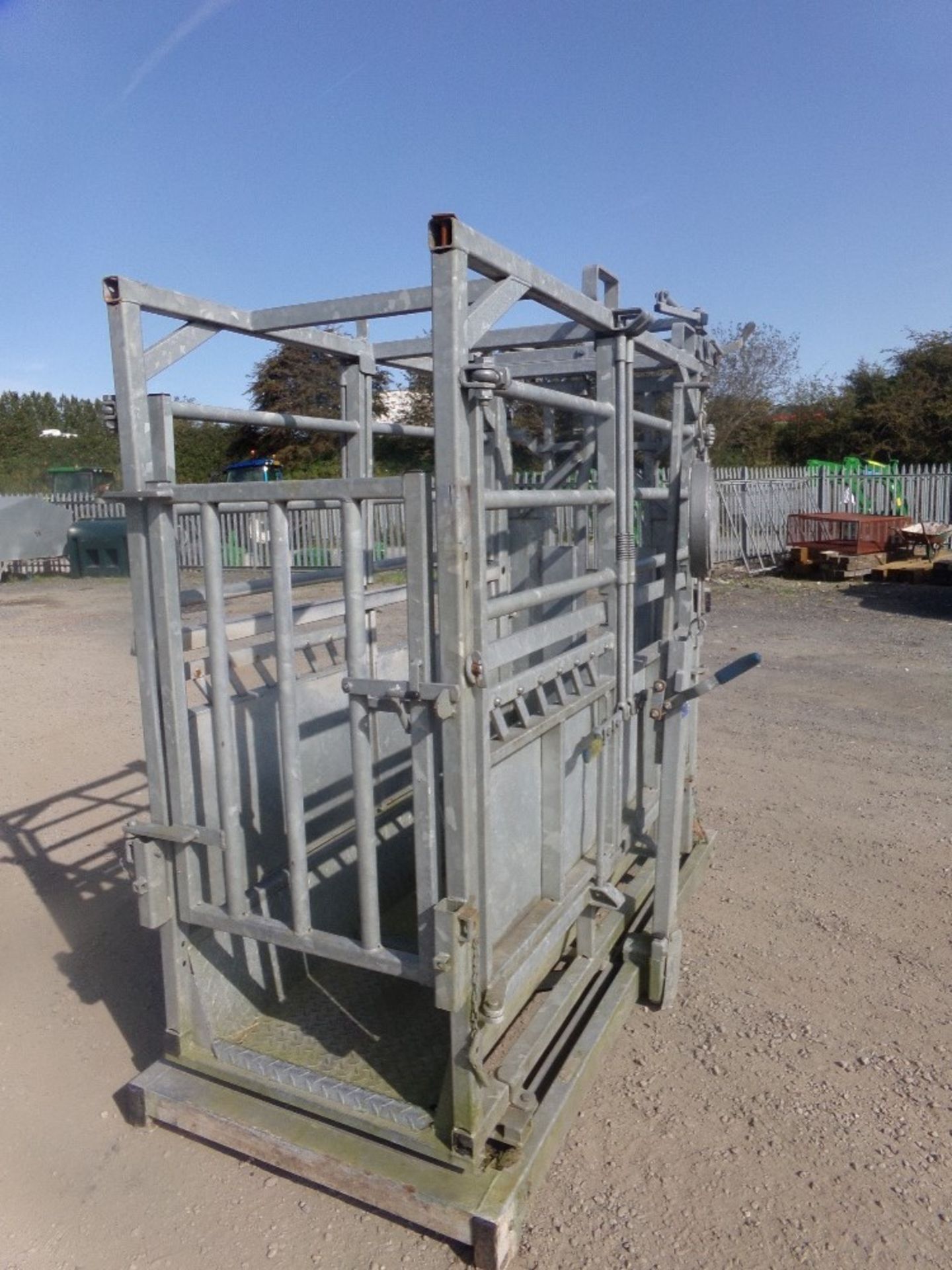 CATTLE WEIGH SCALES/CRUSH (NO VAT) - Image 2 of 4