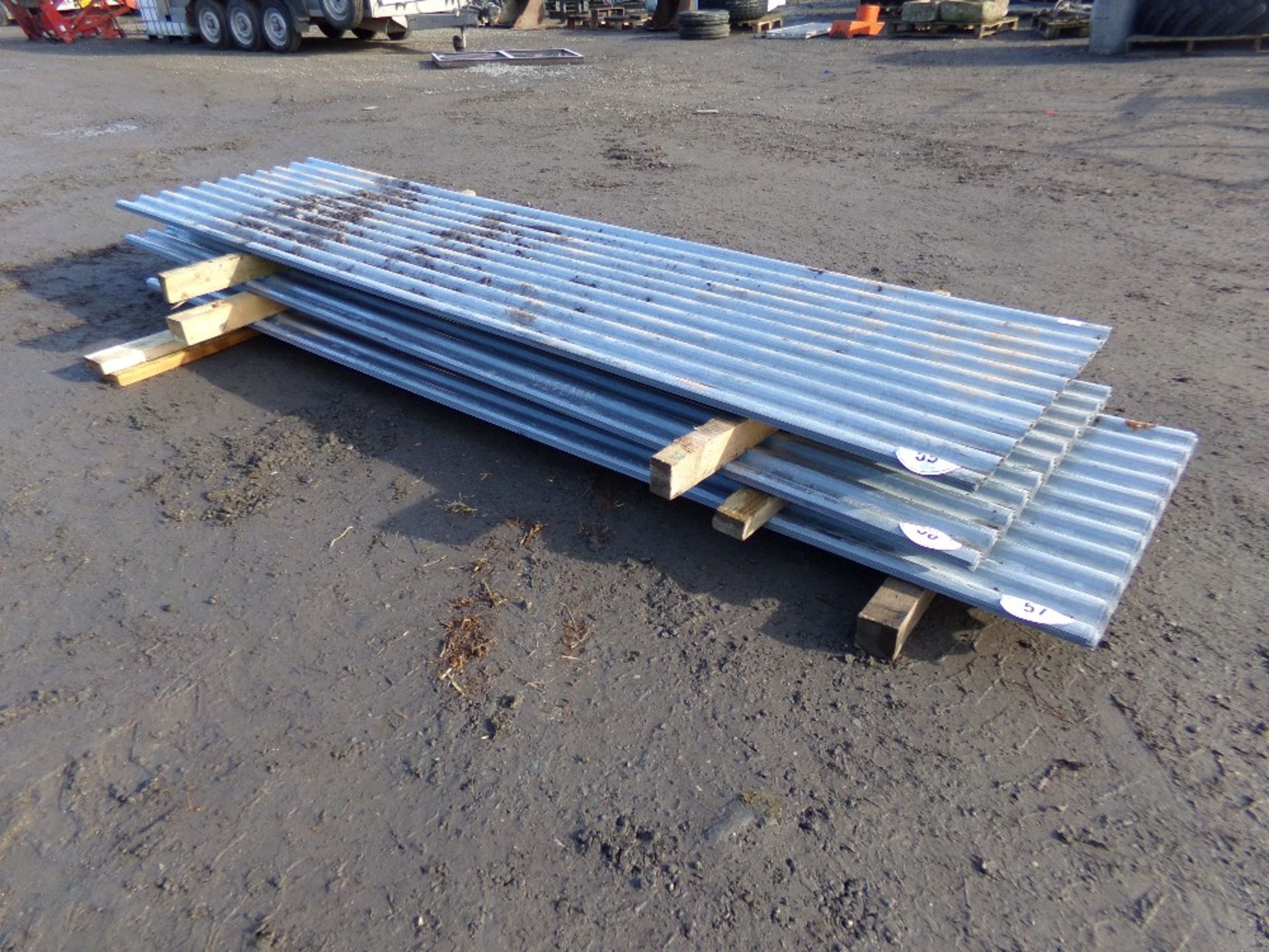 20 X 10` CORRUGATED SHEETS (+ VAT)