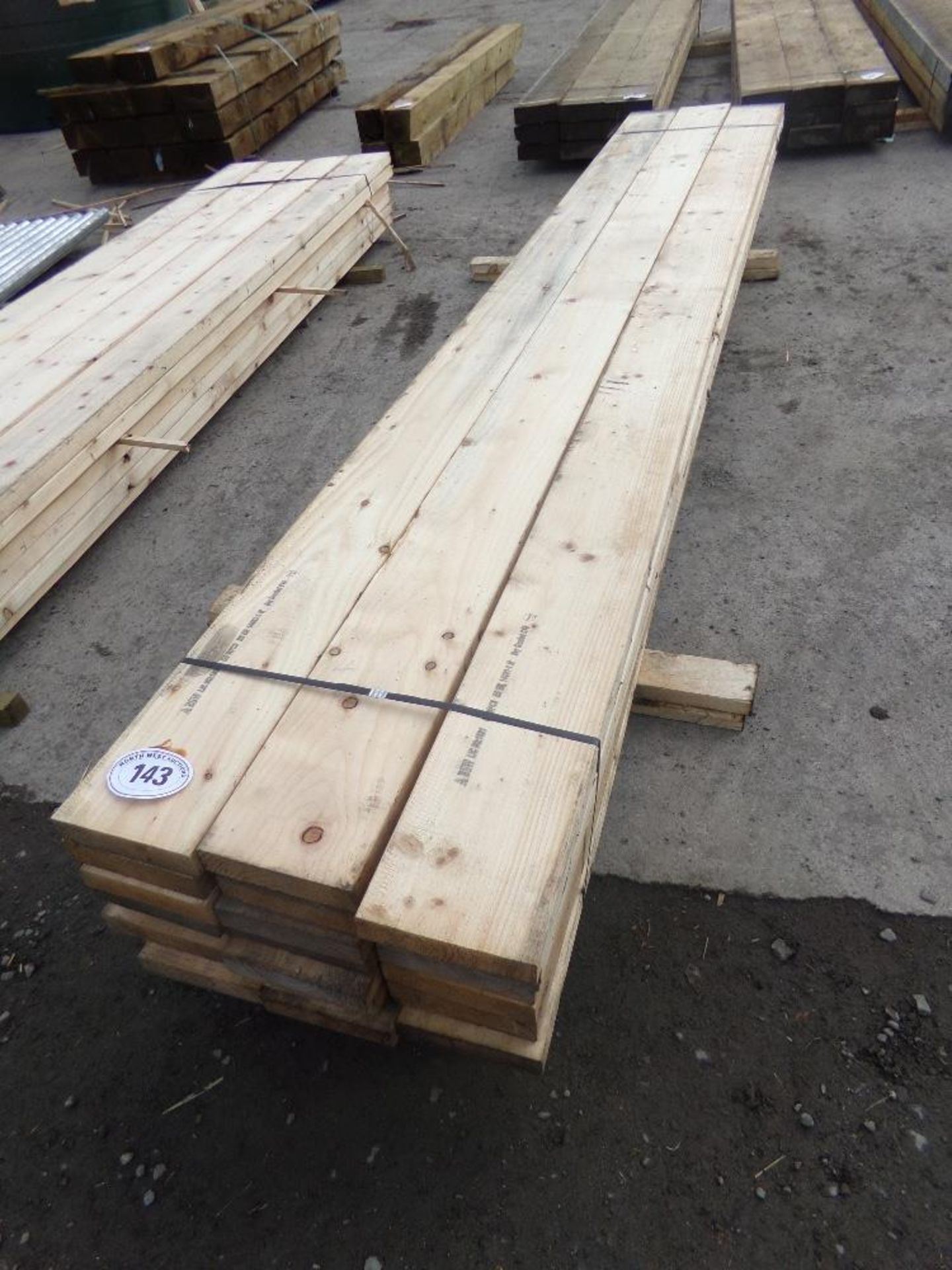 24 X 12` X 8 X 2/2 TIMBER (+VAT) "