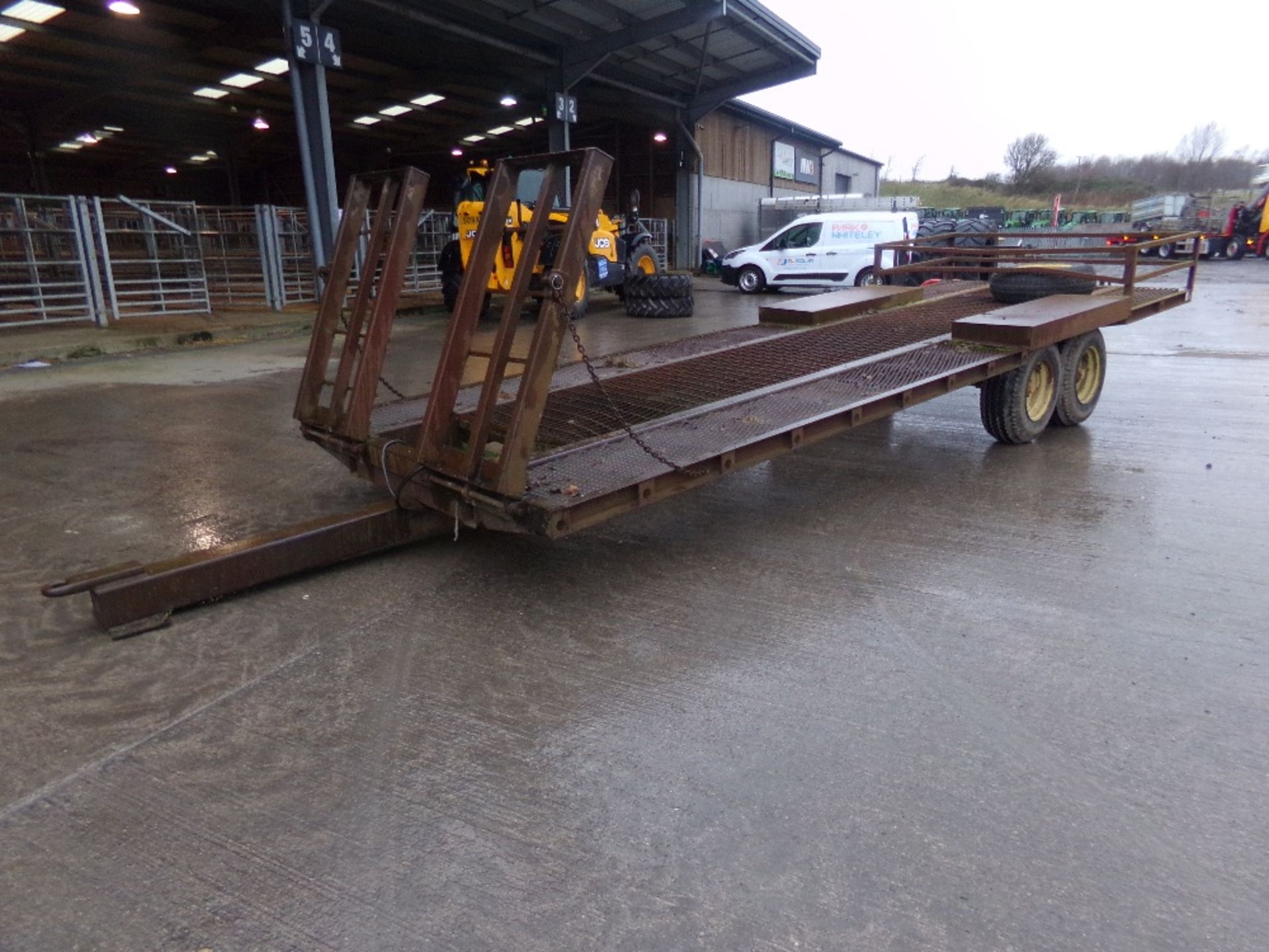 22FT FRONT LOAD MINI DIGGER TRAILER