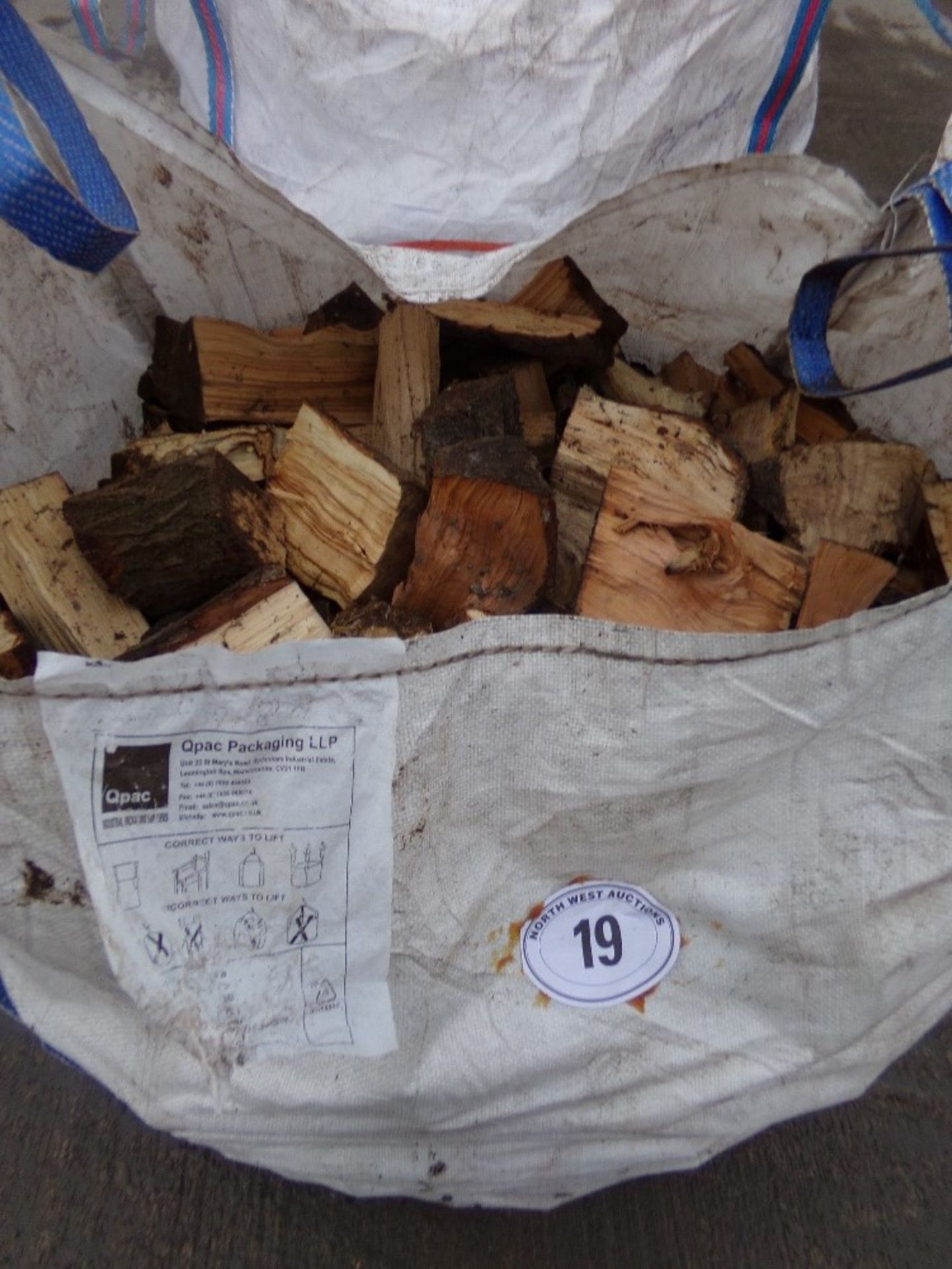 DUMPY BAG OF LOGS - Image 2 of 2