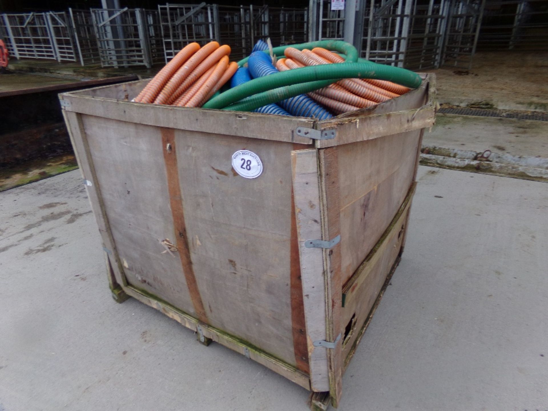 BOX OF SUCTION HOSES