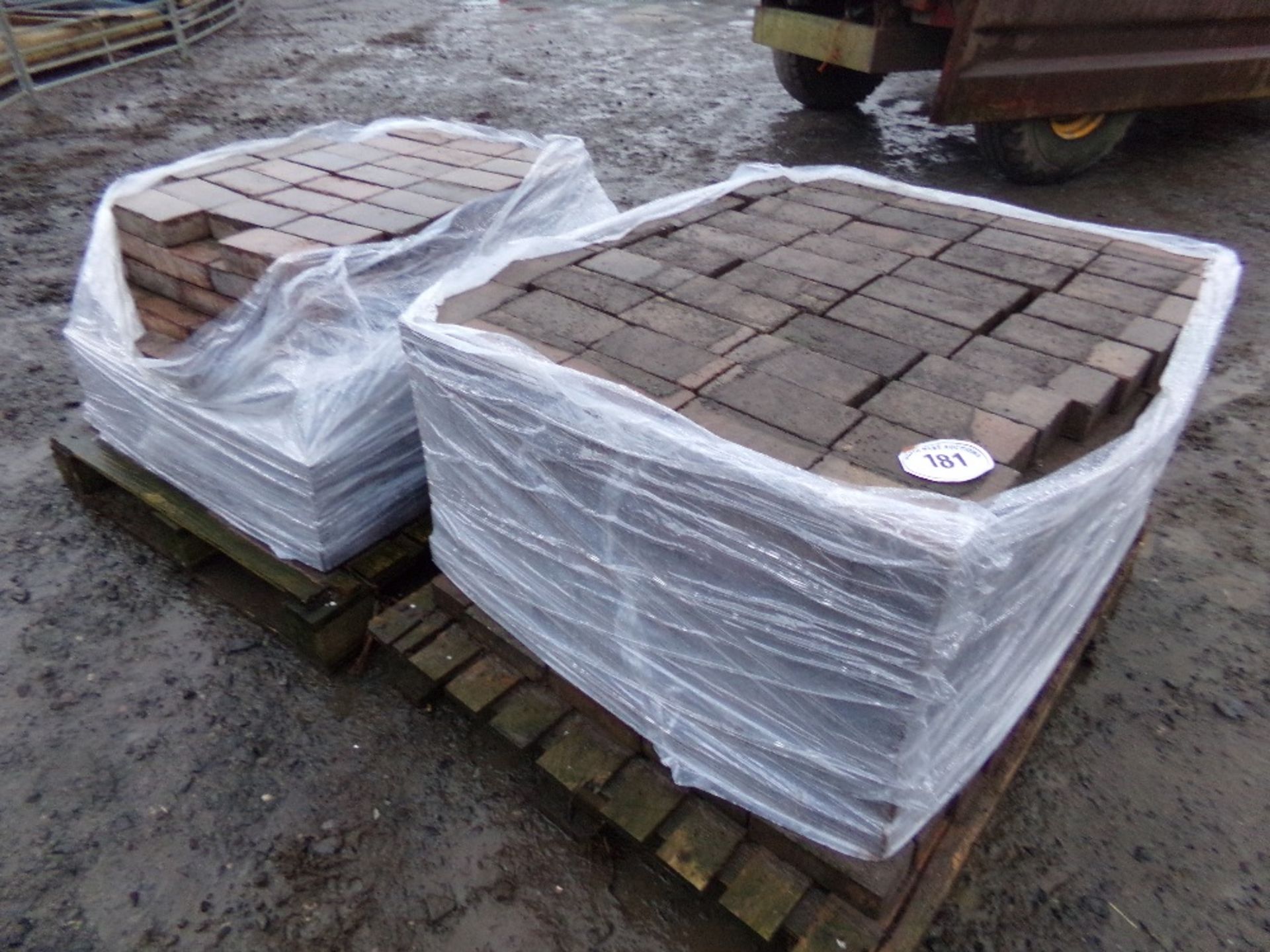 2 PALLETS OF RECLAIMED PAVERS