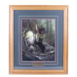 "Catch of the Day" Michael Coleman Framed Print