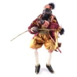 Rottweiler Court Jester Marionette Puppet