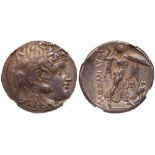 Ptolemaic Kingdom. Ptolemy I Soter. Silver Tetradrachm (15.34 g), as King, 305-282 BC