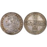 James II (1685-88), Silver Halfcrown, 1688