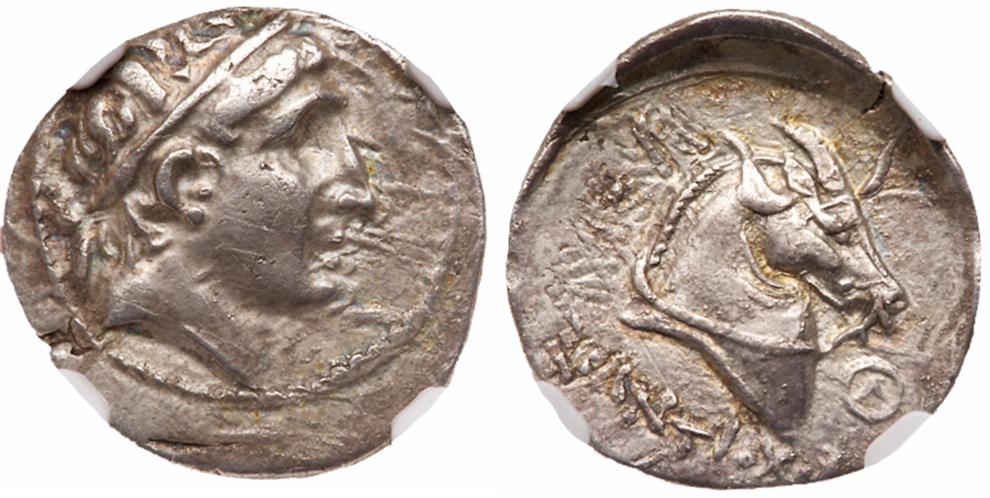 Seleukid Kingdom. Antiochos I Soter. Silver Drachm (4.05 g), 281-261 BC