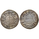 France - Carolingian. Charles the Bald (843-877). silver Denier (1.72g)