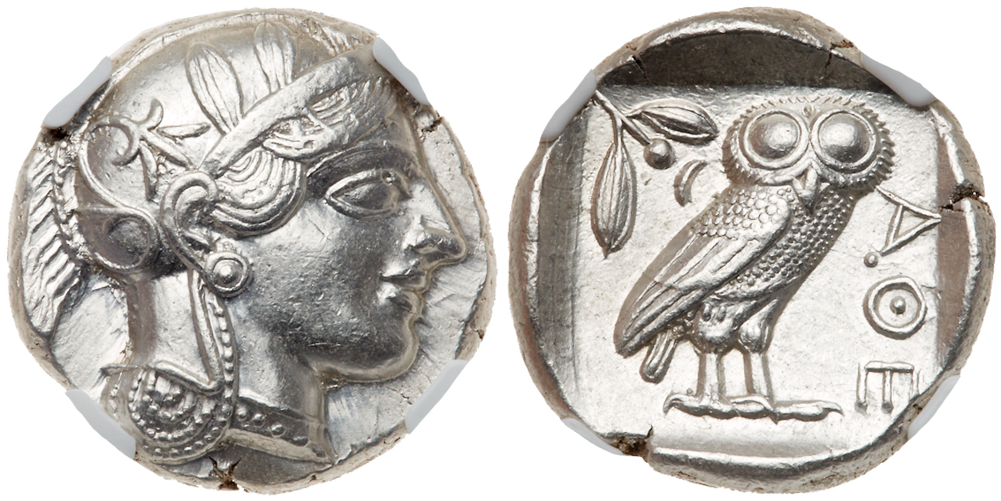 Attica, Athens. Ca. 440-404 BC. Silver Tetradrachm (17.20 g)