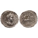 Elagabalus. Silver Denarius (3.23 g), AD 218-222