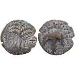 Judaea, Bar Kokhba Revolt. Ã† Medium Bronze (9.90 g), 132-135 CE. VF