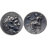 Macedonian Kingdom. Alexander III 'the Great'. Silver Decadrachm (41.34 g), 336-323 BC