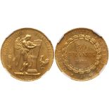 France. Third Republic (1871-1940). gold 50 Francs, 1878-A (Paris)