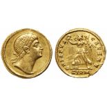 Crispus. Gold Solidus (4.37 g), Caesar, AD 317-326. EF