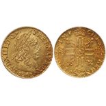 France. Louis XIII (1610-1643). Gold Half Louis d'or, 1642-A (Paris)