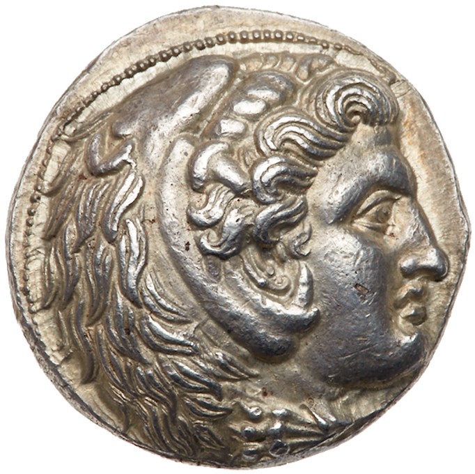 Macedonian Kingdom. Alexander III, the Great, 336-323 BC. Silver Tetradrachm (17g). EF - Image 2 of 3