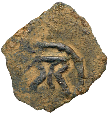 Judaea, Herodian Kingdom. Herod I. Ã† Prutah (1.85 g), 40 BCE-4 CE. VF - Image 3 of 3