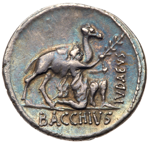 A. Plautius. Silver Denarius (3.80 g), 55 BC. EF - Image 3 of 3