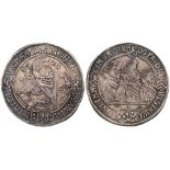 Four Sons of Friedrich Wilhelm I of Weimar (1602-1625). Silver Taler, 1623-WA