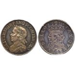 Oliver Cromwell (d.1658), Silver Shilling, 1658