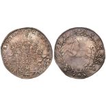 German States: Brunswick-LÃ¼neburg. Johann Friedrich (1665-1679). Silver Taler, 1667-LW