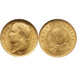 France. Napoleon I (1804-1814). gold 40 Francs, 1812-A (Paris)